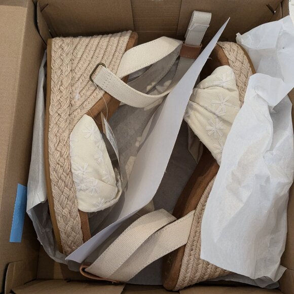 TOMS Marisela Wedge Sandals (7.5) - Picture 4 of 5
